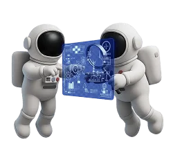 Collaboration astronautes Mise en place plan d'action référencement