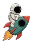 astronaute-consultant-seo-sur-fusee astronaute consultant seo sur fusée